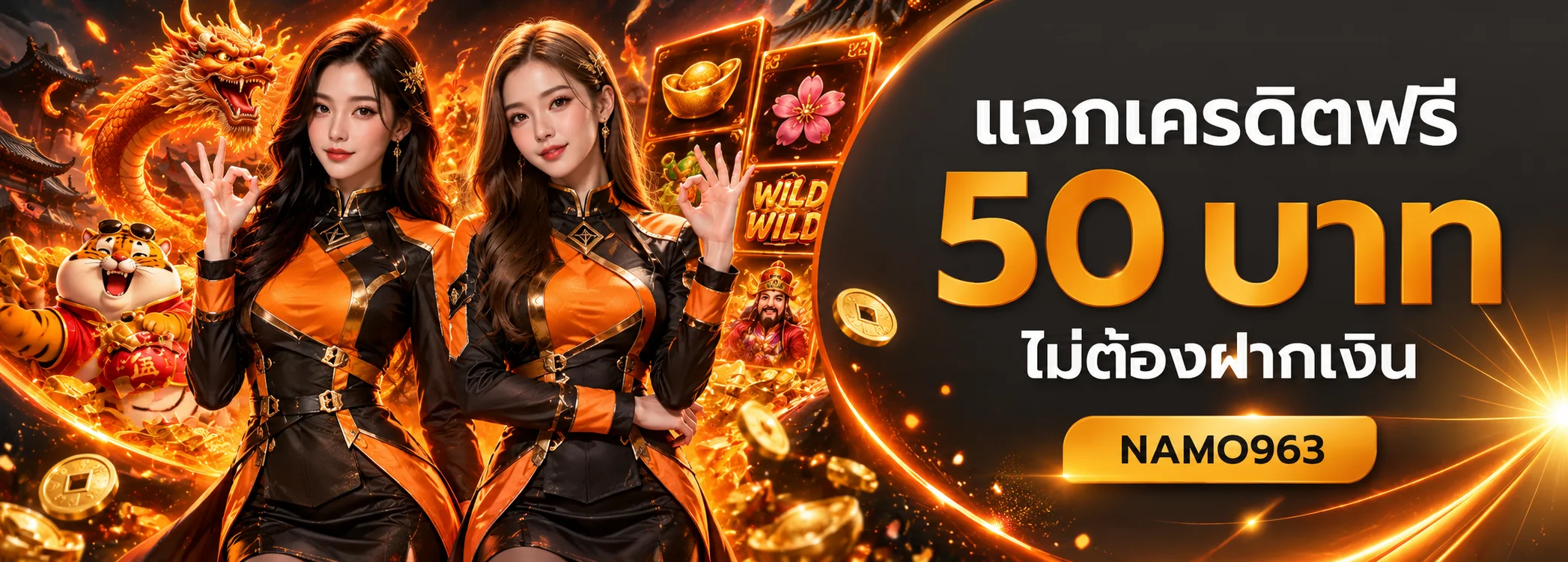 NAMO963 สล็อตออนไลน์เครดิตฟรีสำหรับมือใหม่